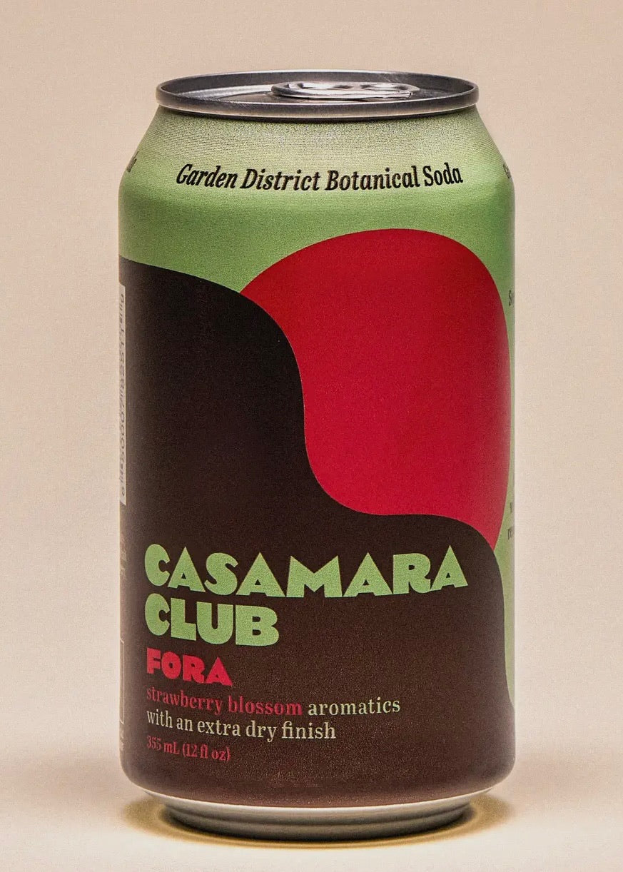 Fora Cans, Strawberry Blossom — Garden District Botanical Soda