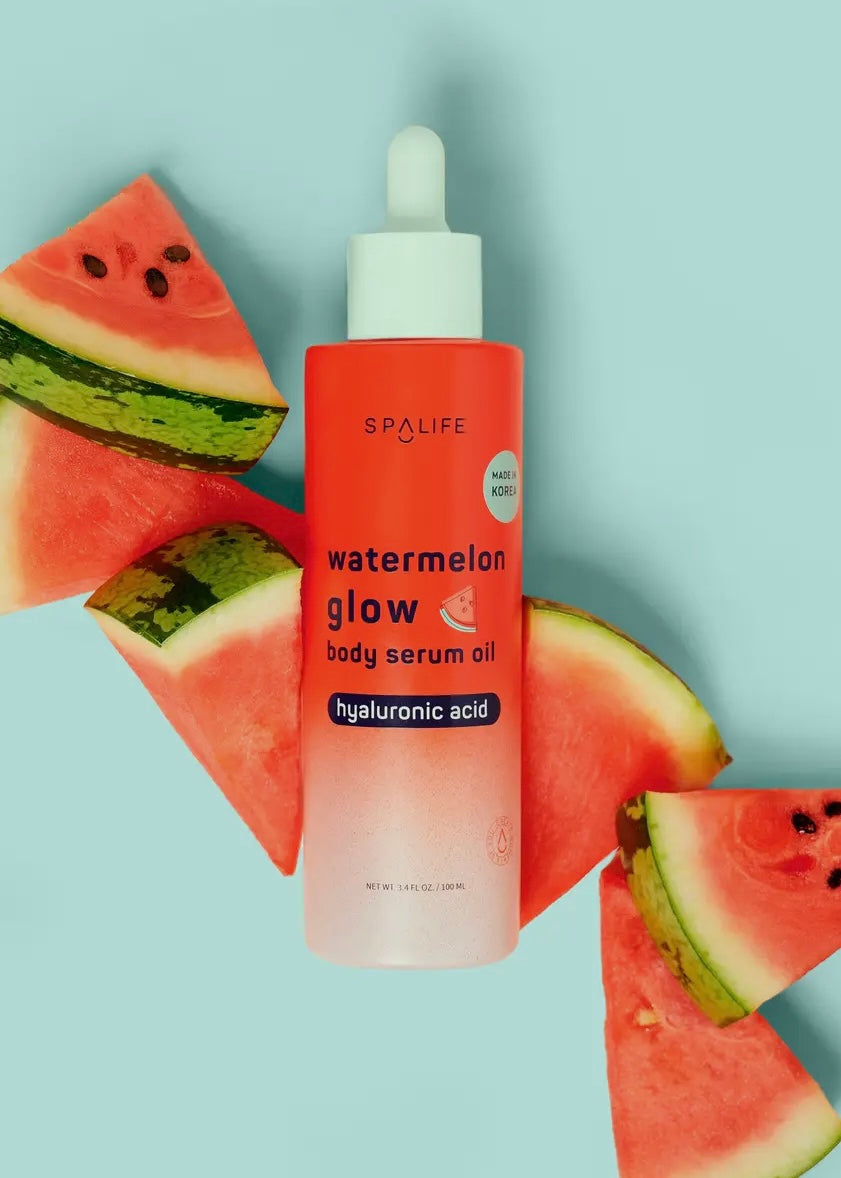 Watermelon Glow Body Serum, with Hyaluronic Acid - 100 Ml