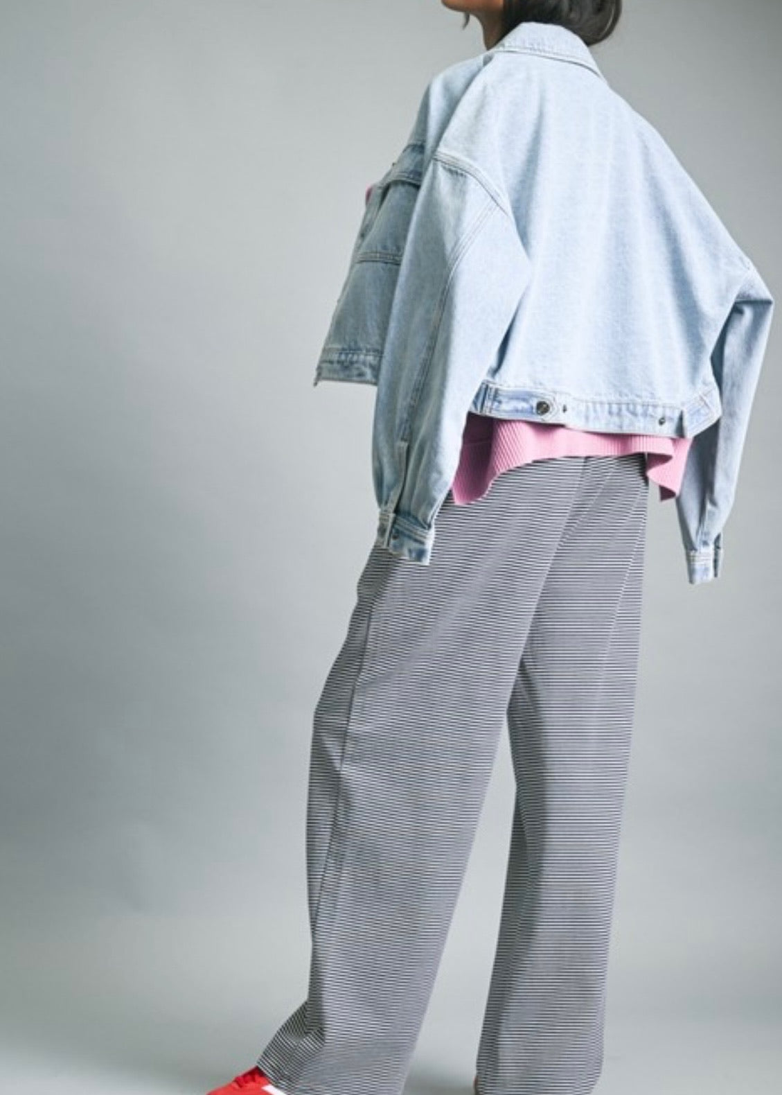 Cropped Denim Jacket