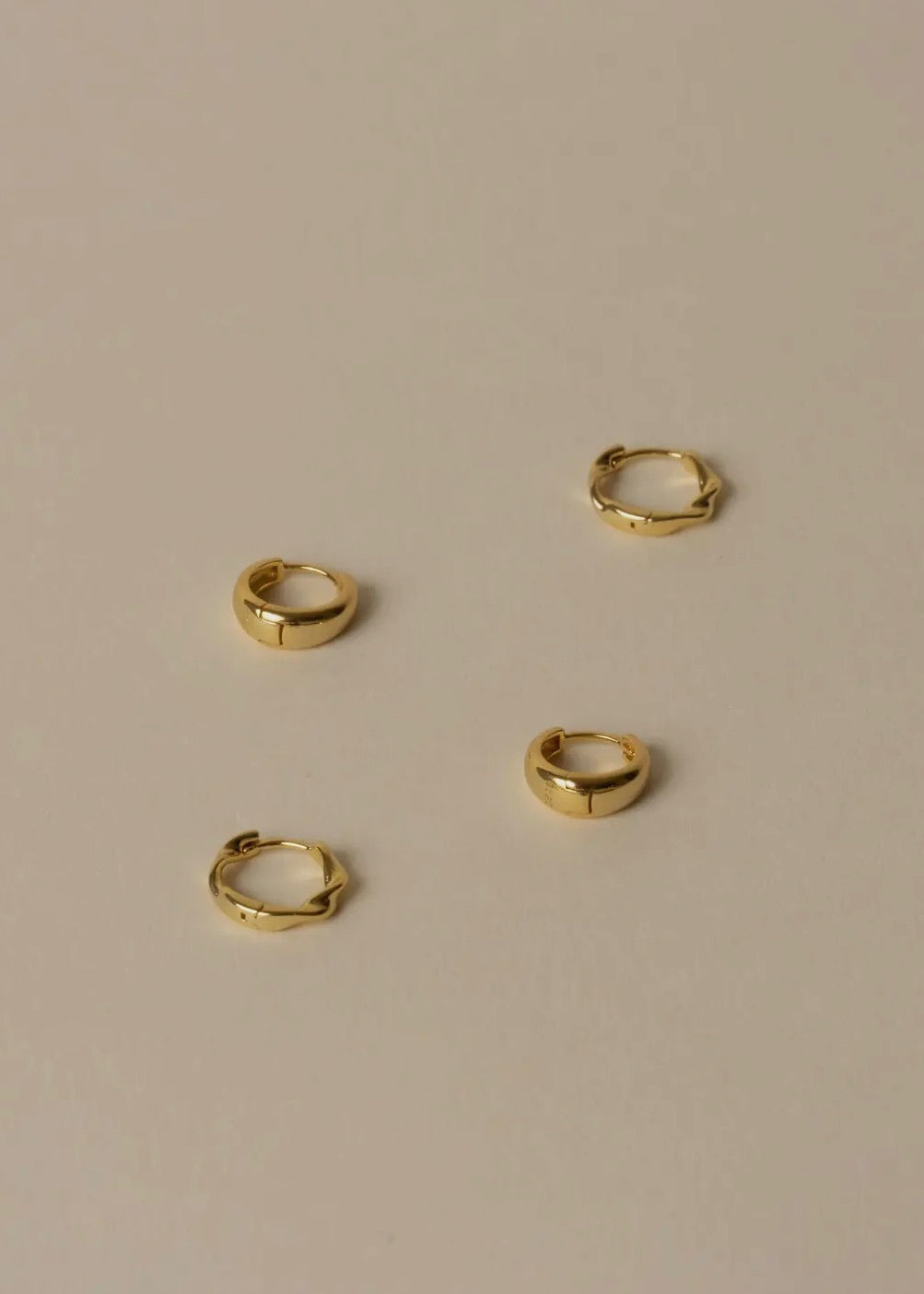 Rory Rope Twist and Thick Earring Set