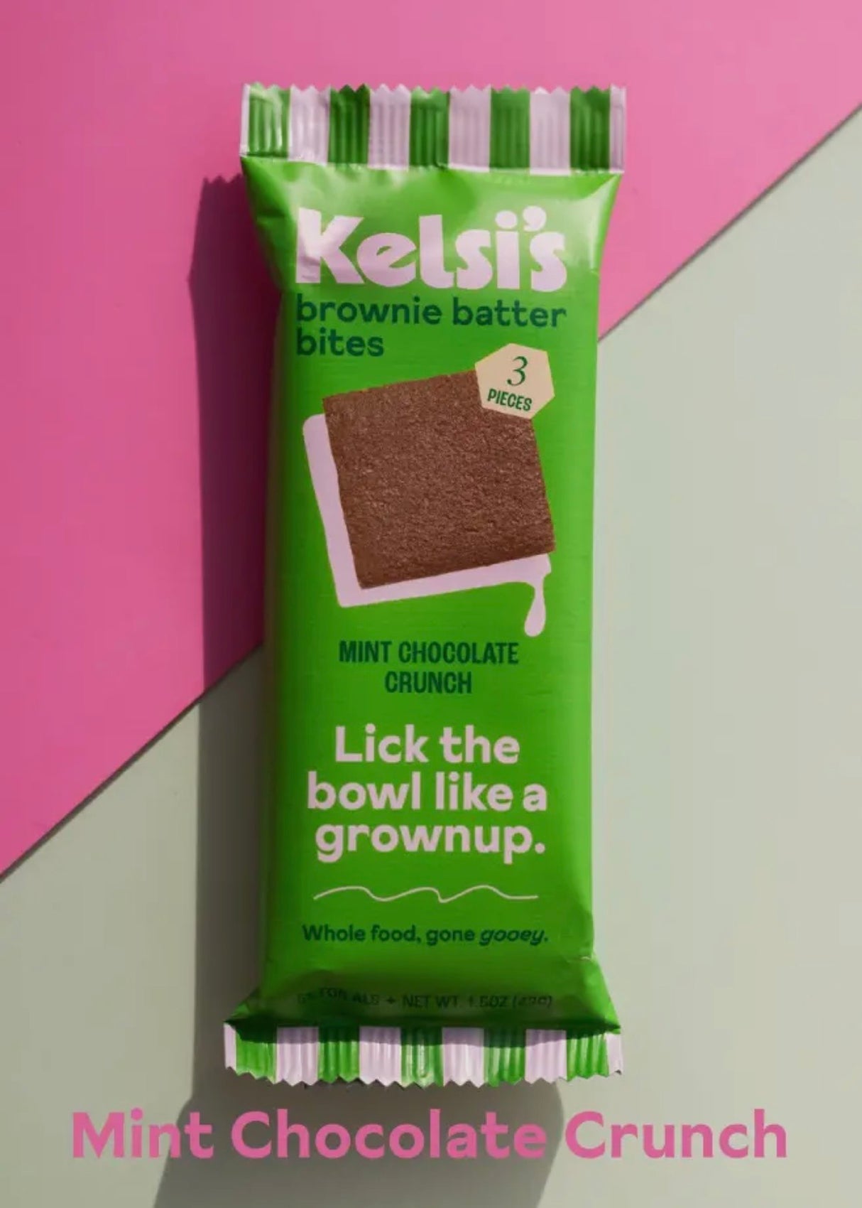 Mint Chocolate Crunch Brownie Batter Bites (DF + GF)