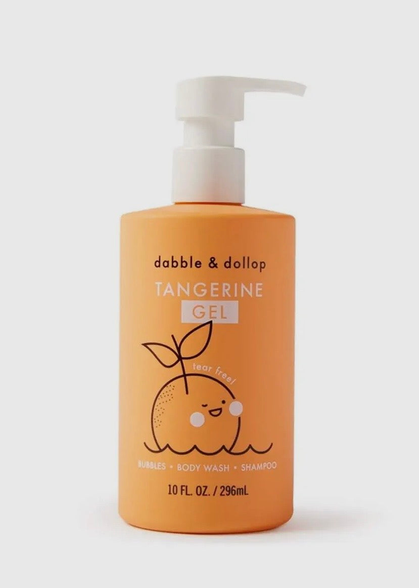 Tangerine Bubble Bath, Body Wash & Shampoo
