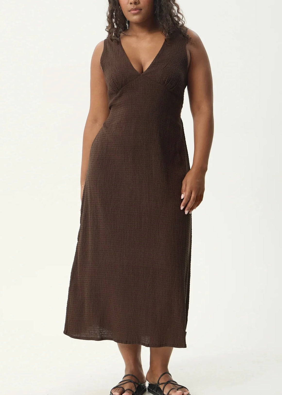 Tully Seersucker Maxi Dress