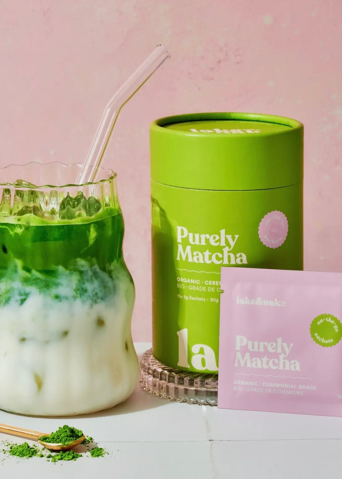 Purely Matcha On The Go