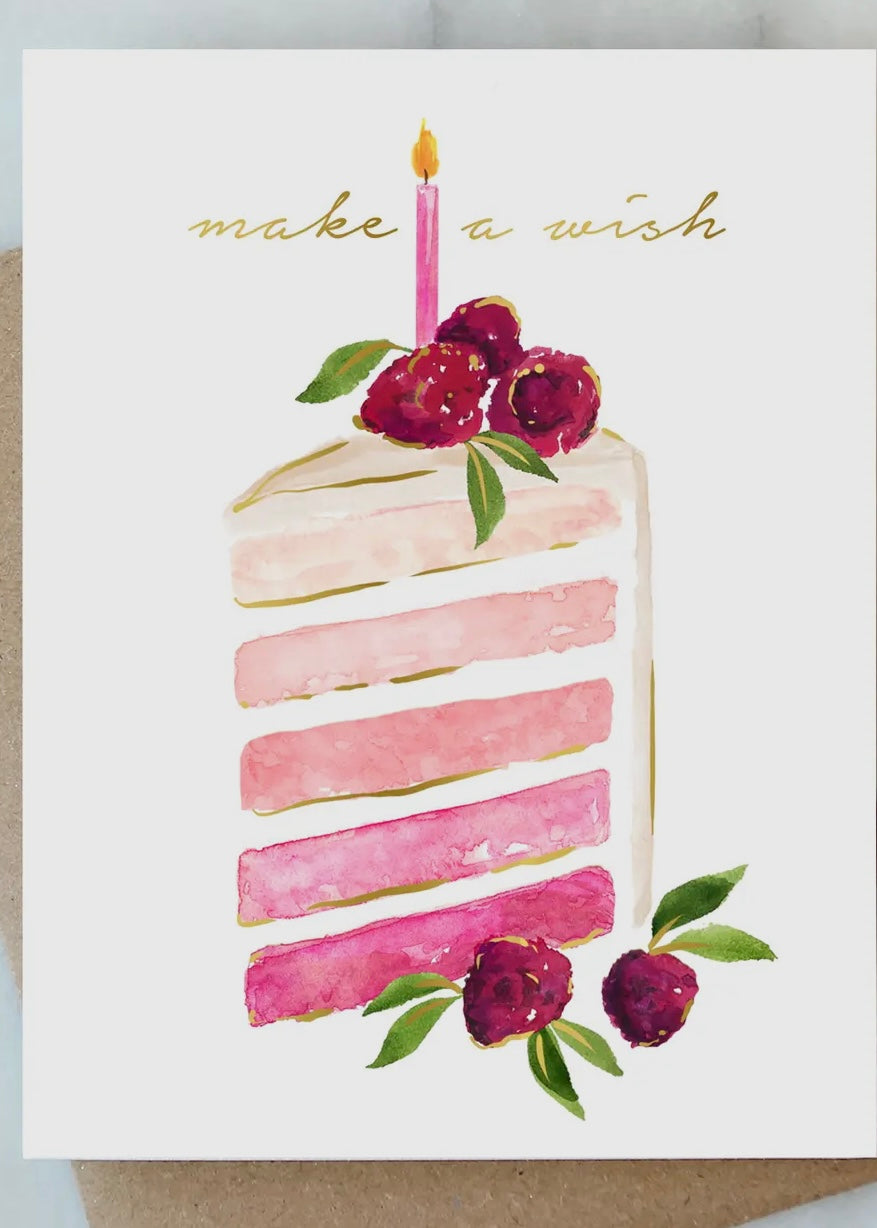 Birthday Slice Card