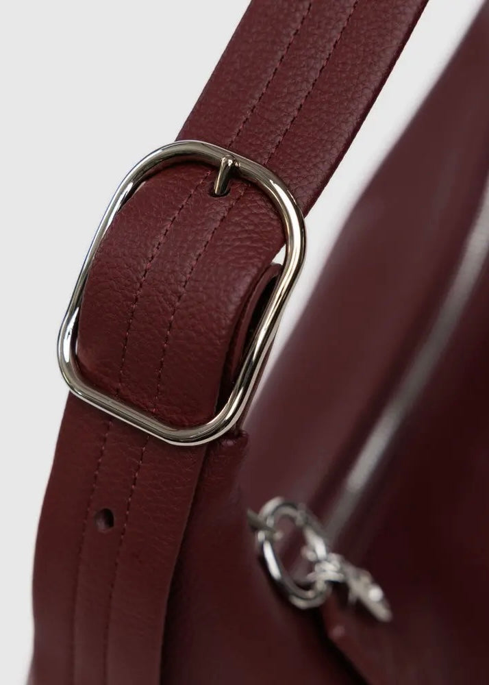 Recycled Leather Shoulder Bag