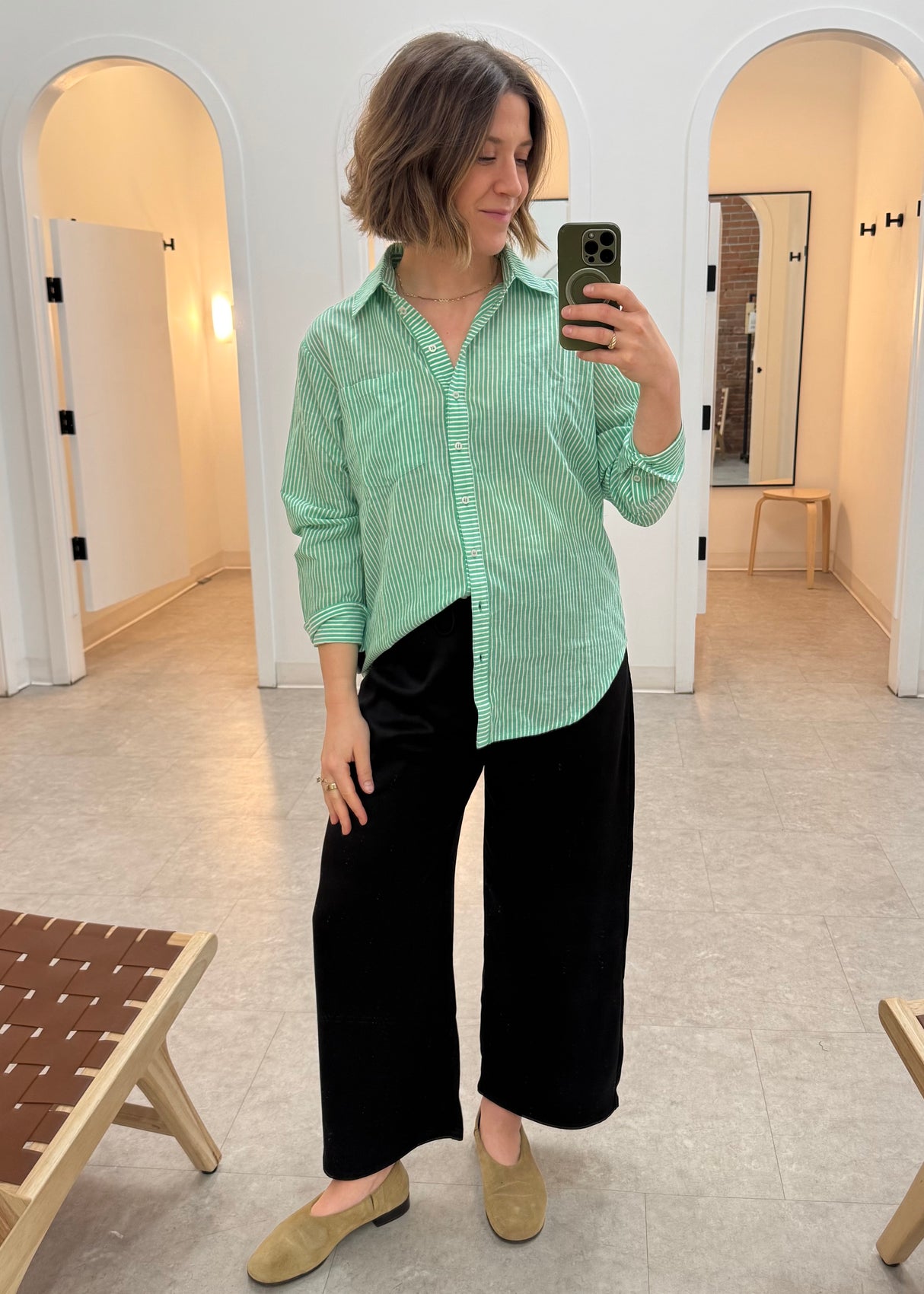 Green Blouse