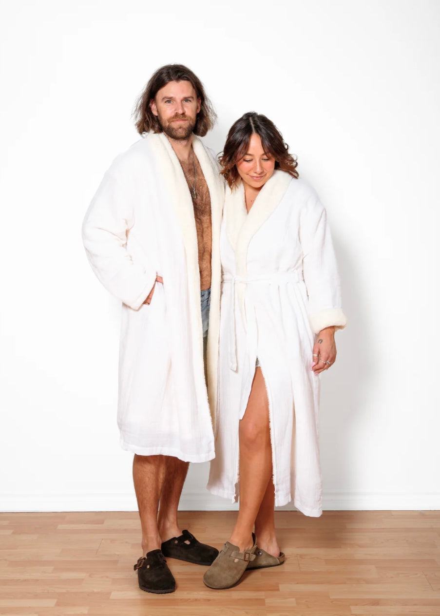 The Boreal Unisex Fleece Lined Robe