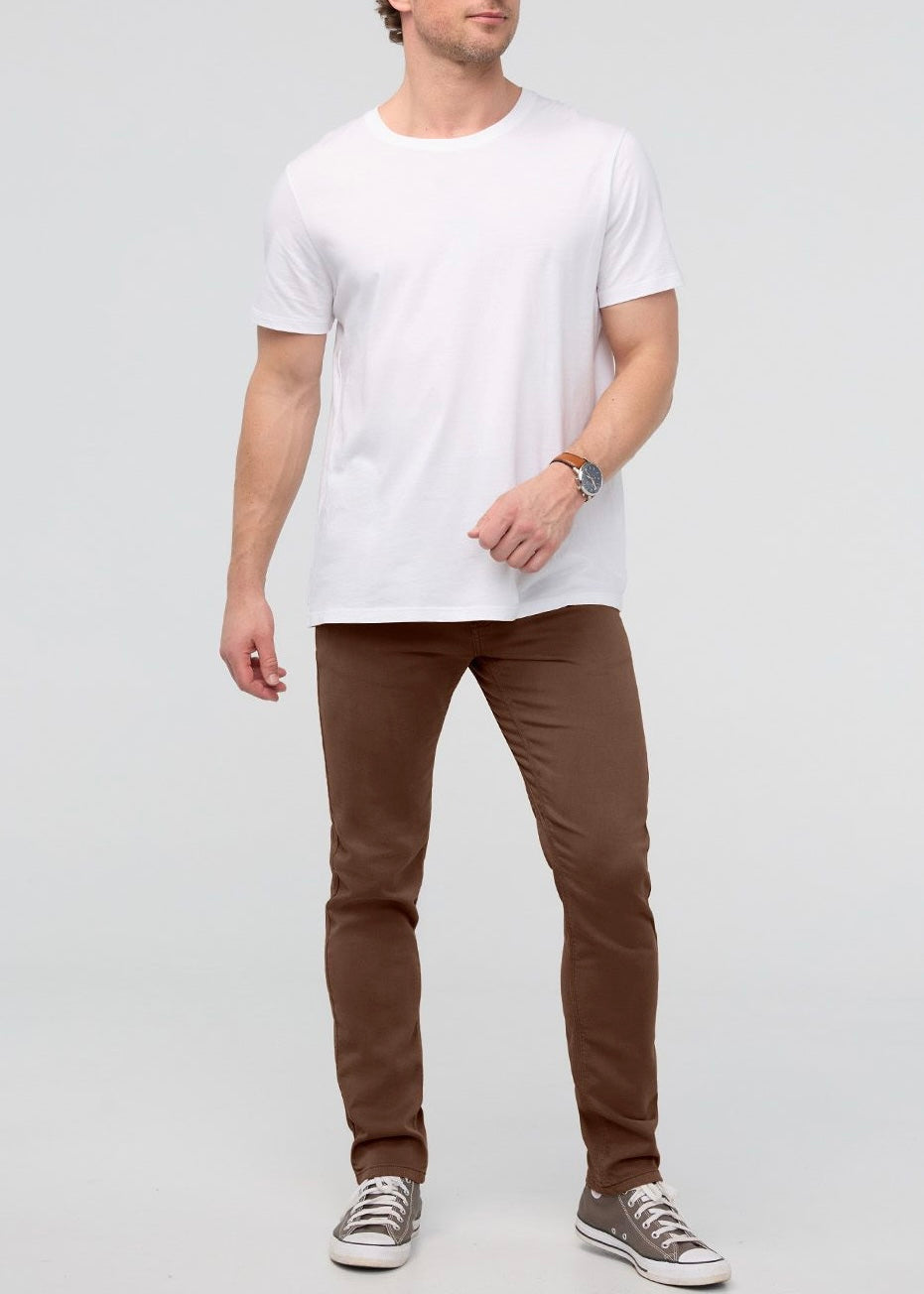 No Sweat Slim in Deep Taupe