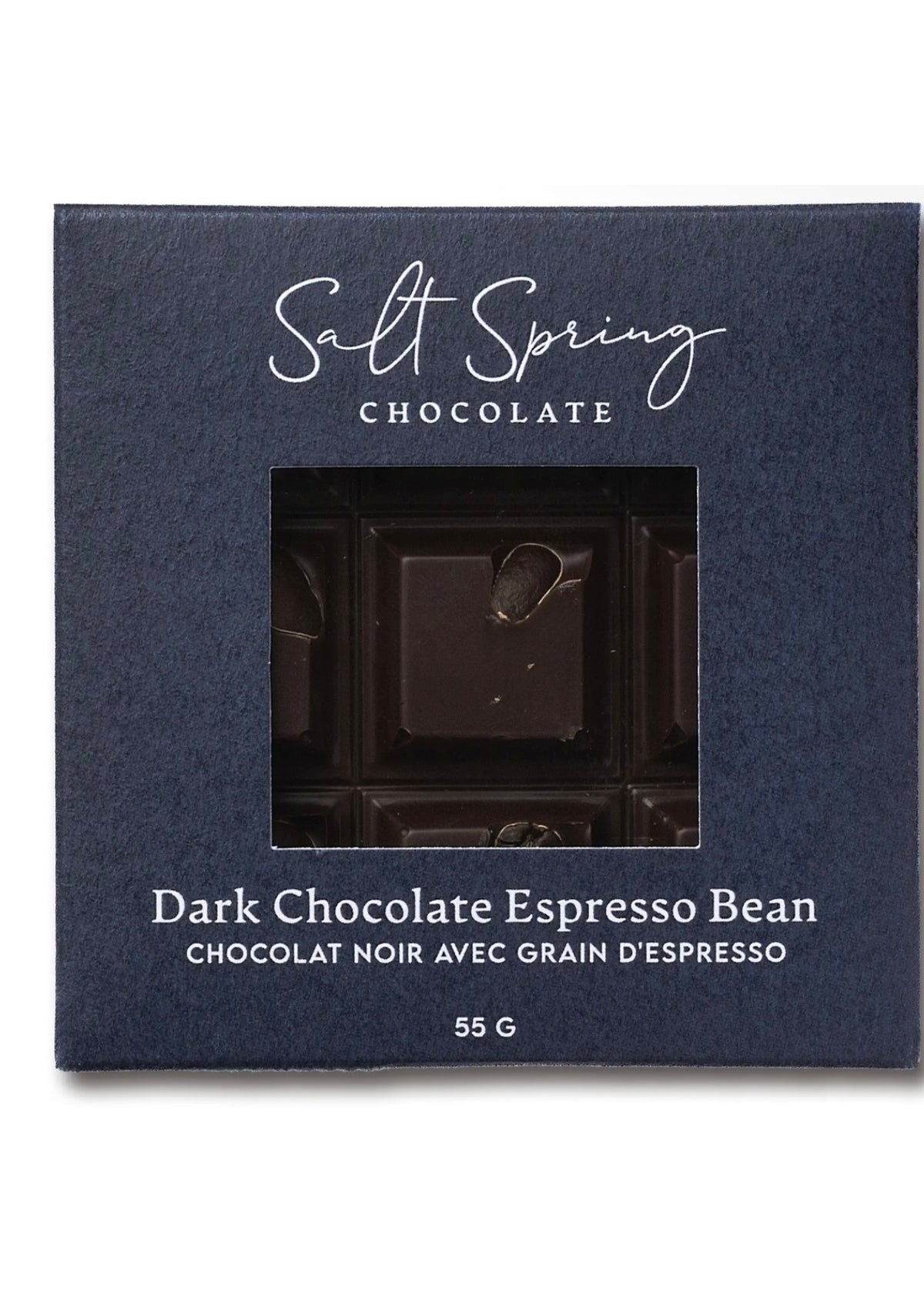 Dark Chocolate Espresso Bean Peekaboo Bar