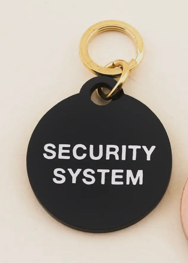 Security System Pet Tag