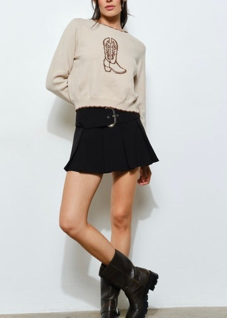 These Boots Were Made for Walking Sweater