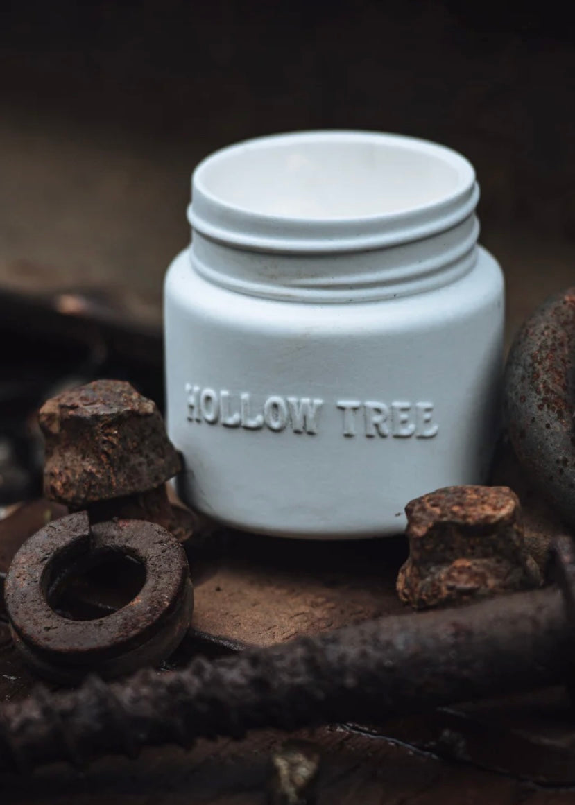 Railroad Ceramic Candle