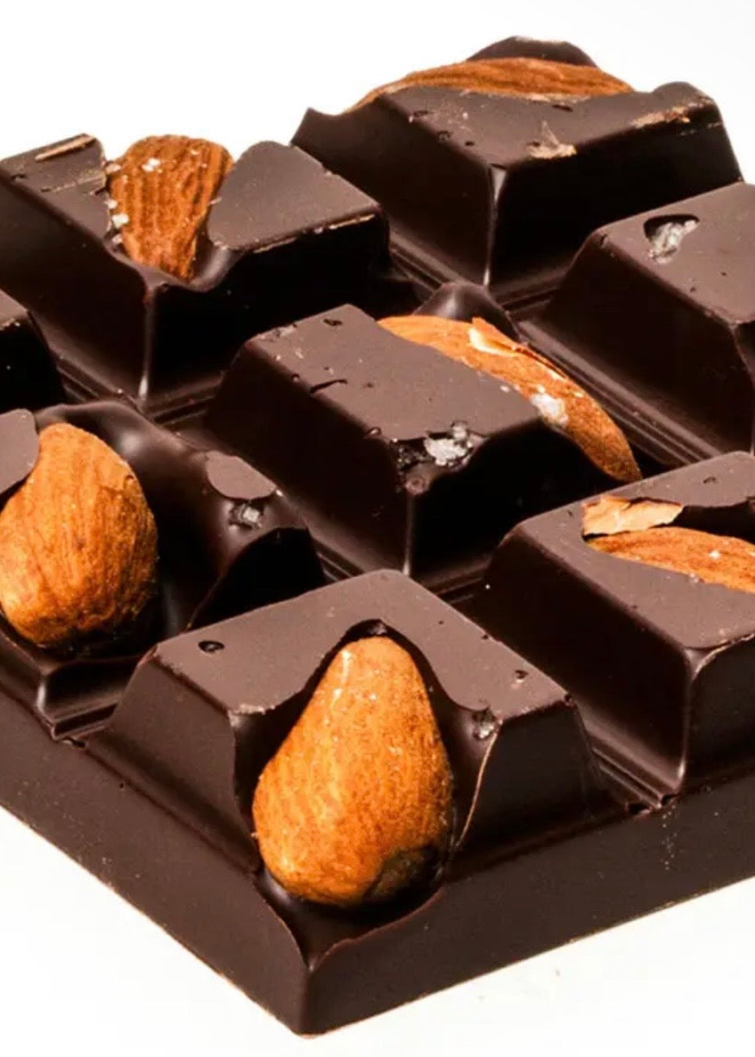 Dark Chocolate Almond & Sea Salt Peekaboo Bar