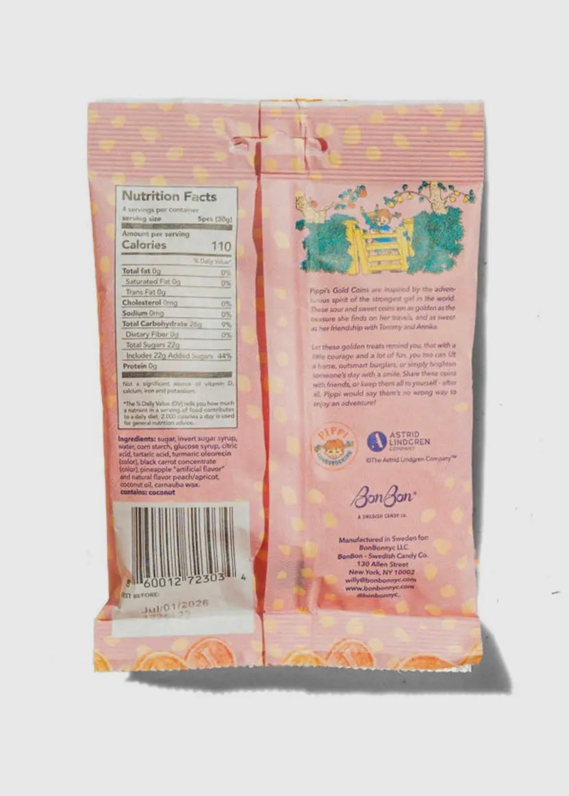 Pippi Longstockings Gold Coins