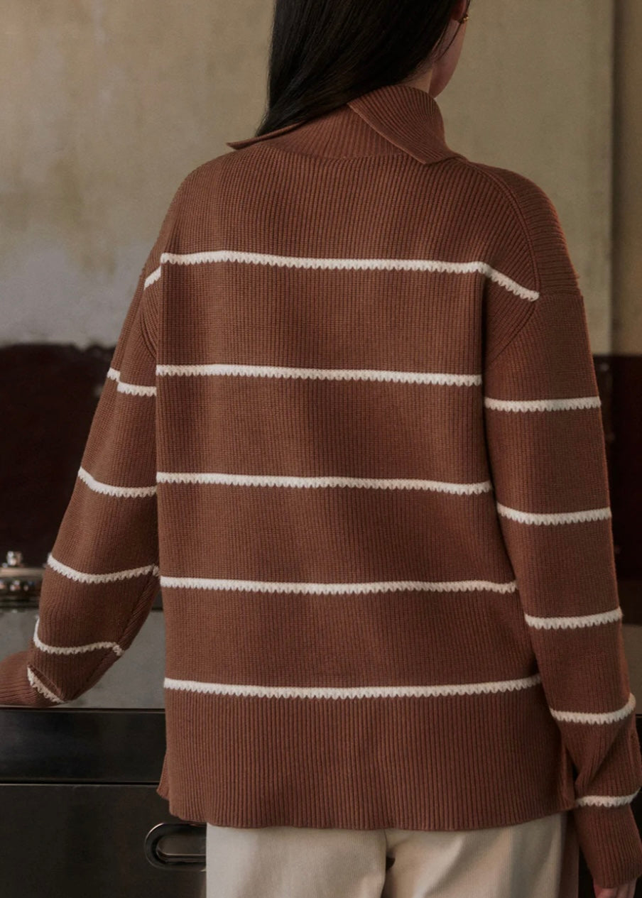 Hamish Stitch Knit Sweater