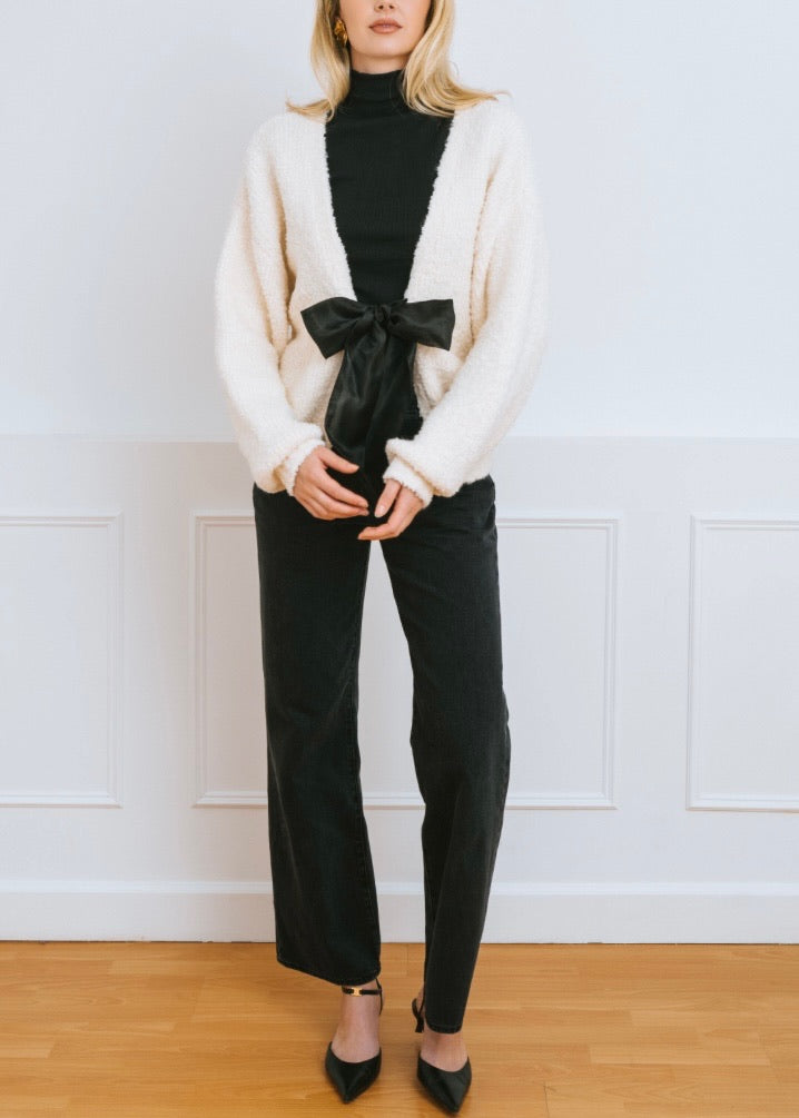 Elsa Bow Cardigan