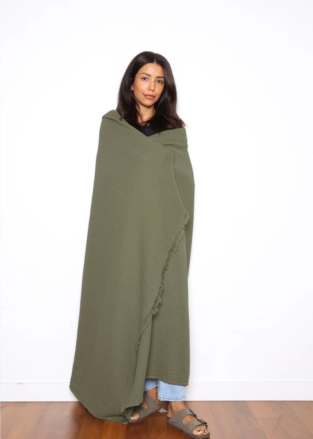 The Capella Muslin Throw