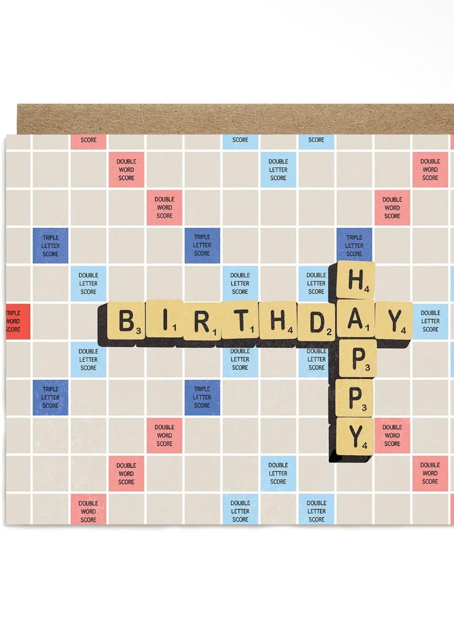 Scrabble Card