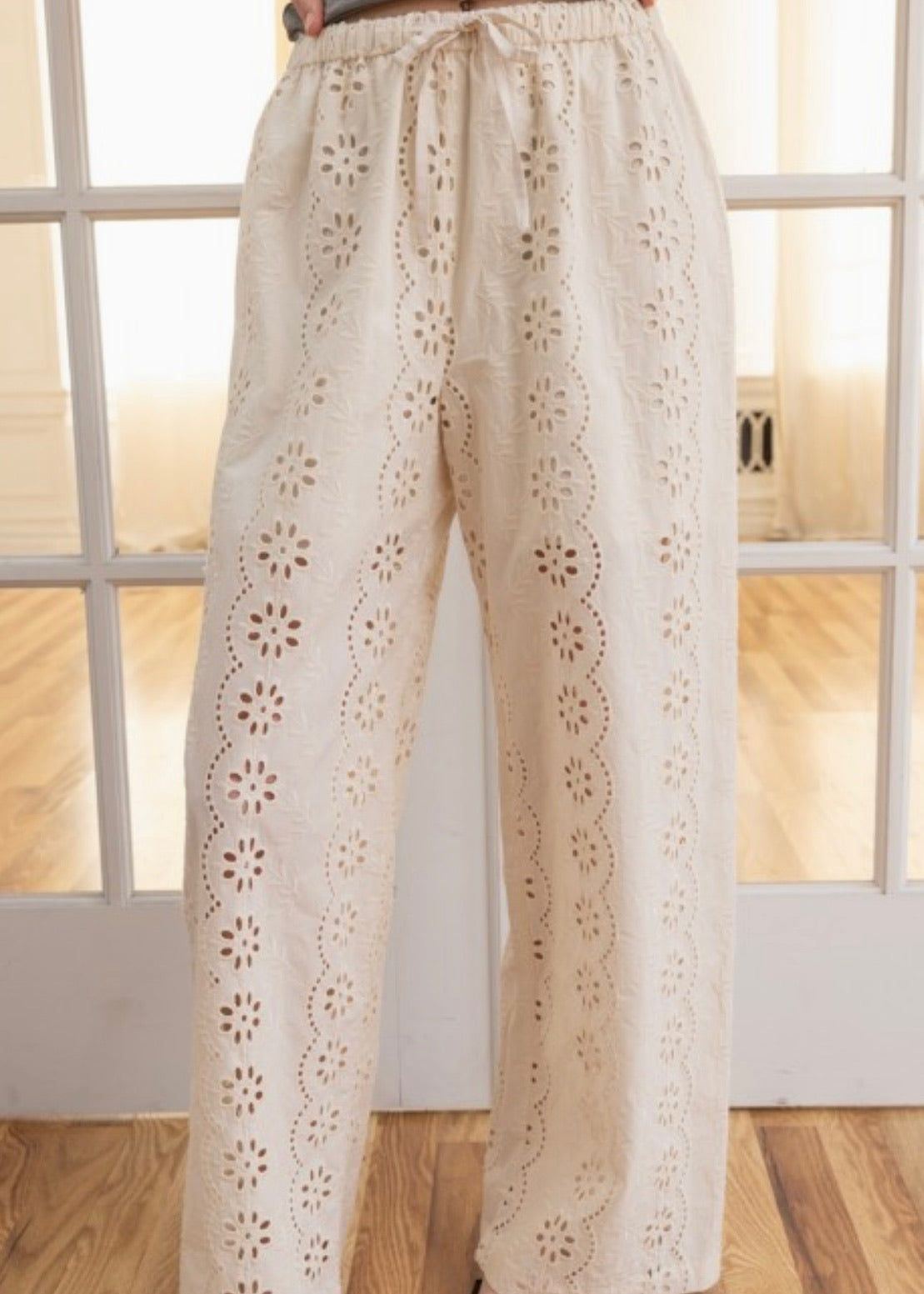 Clara Eyelet Pant