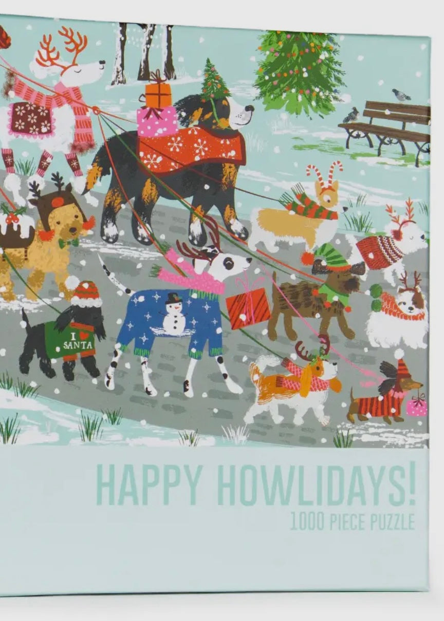 Happy Howlidays 1000 Piece Puzzle