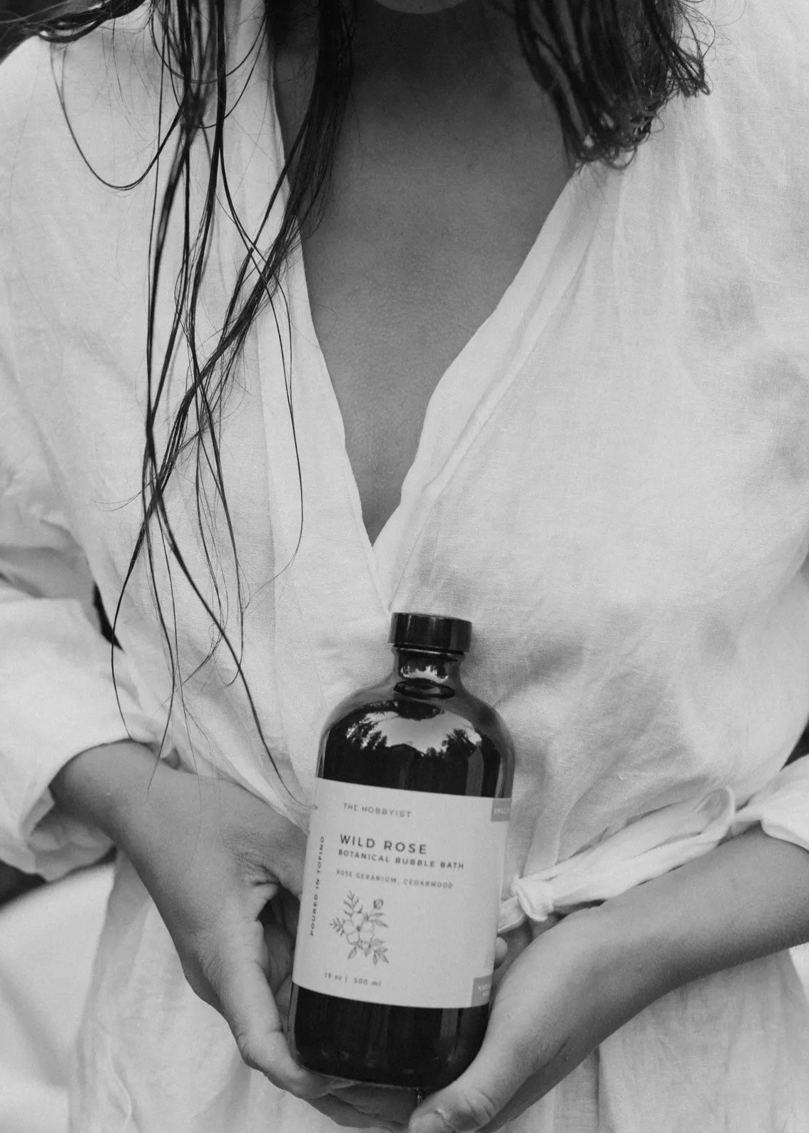 Wild Rose Botanical Bubble Bath