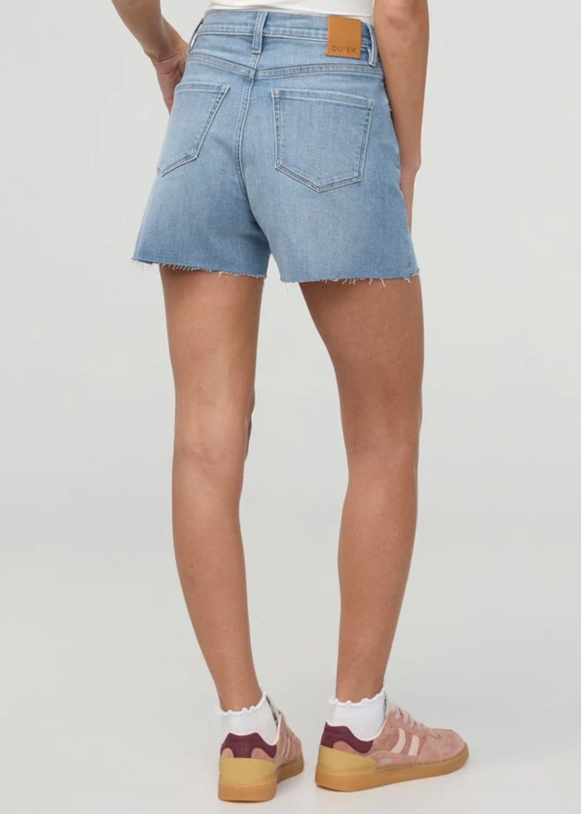 Performance Denim+ HIgh Rise Relaxed Short