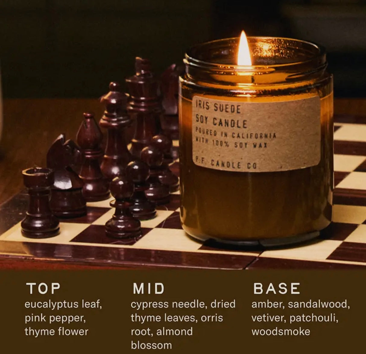 Iris Suede Candle - 7.2oz