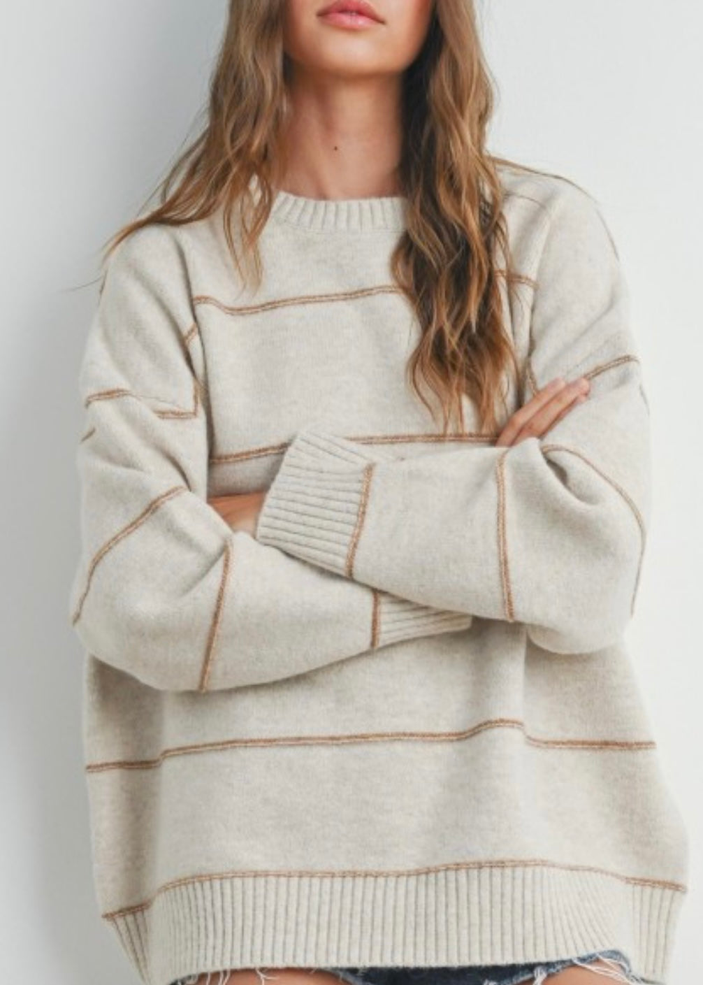 Evergreen Stripe Sweater
