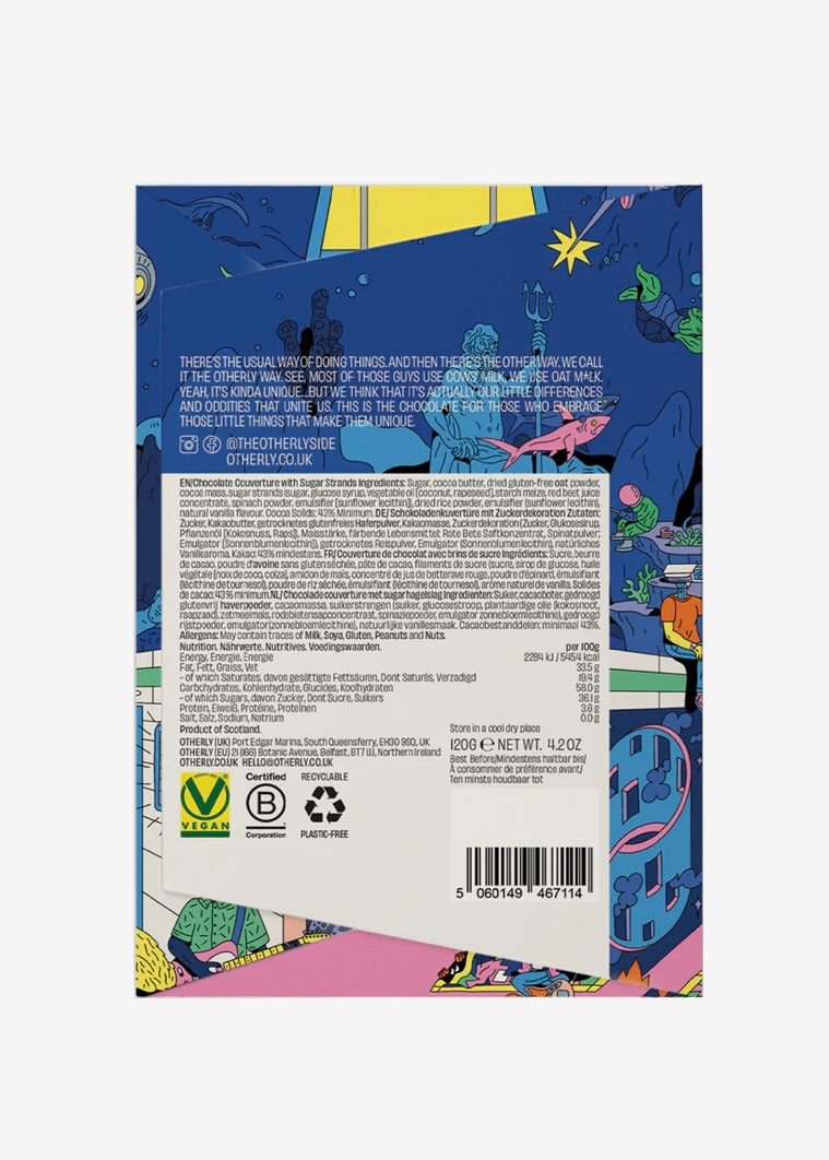 Vegan Birthday Cake Chocolate Bar | 120g