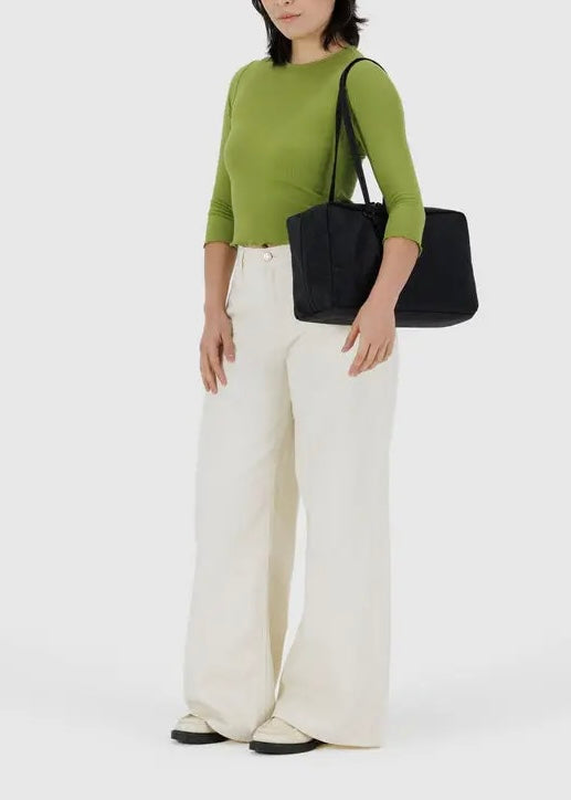 Medium Nylon Bowler Bag