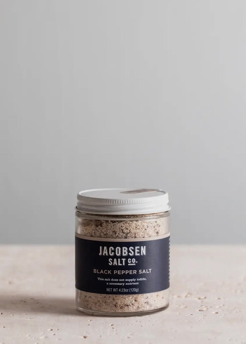 Black Pepper Salt - Infused Sea Salt