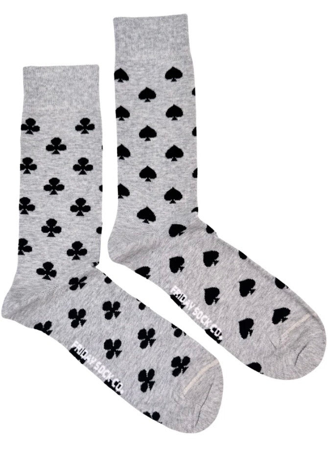 Clubs & Spades Socks