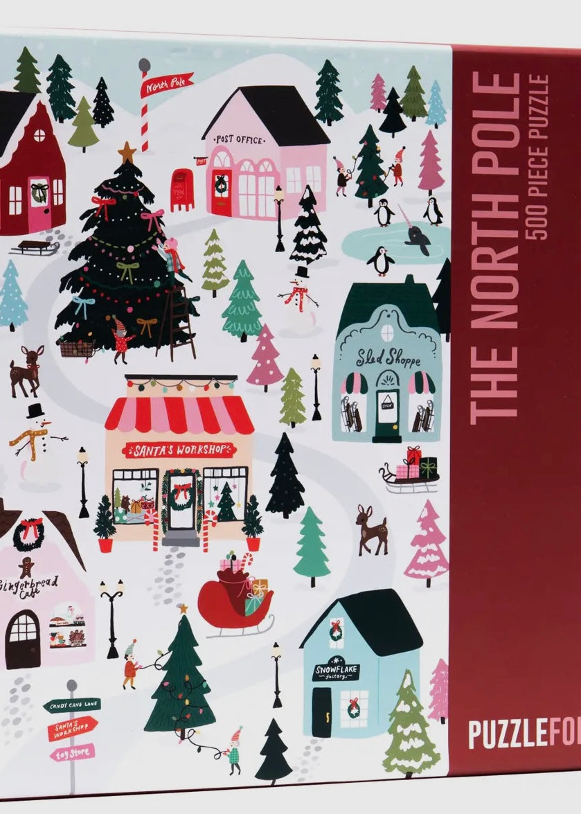 The North Pole 500 Piece Puzzle