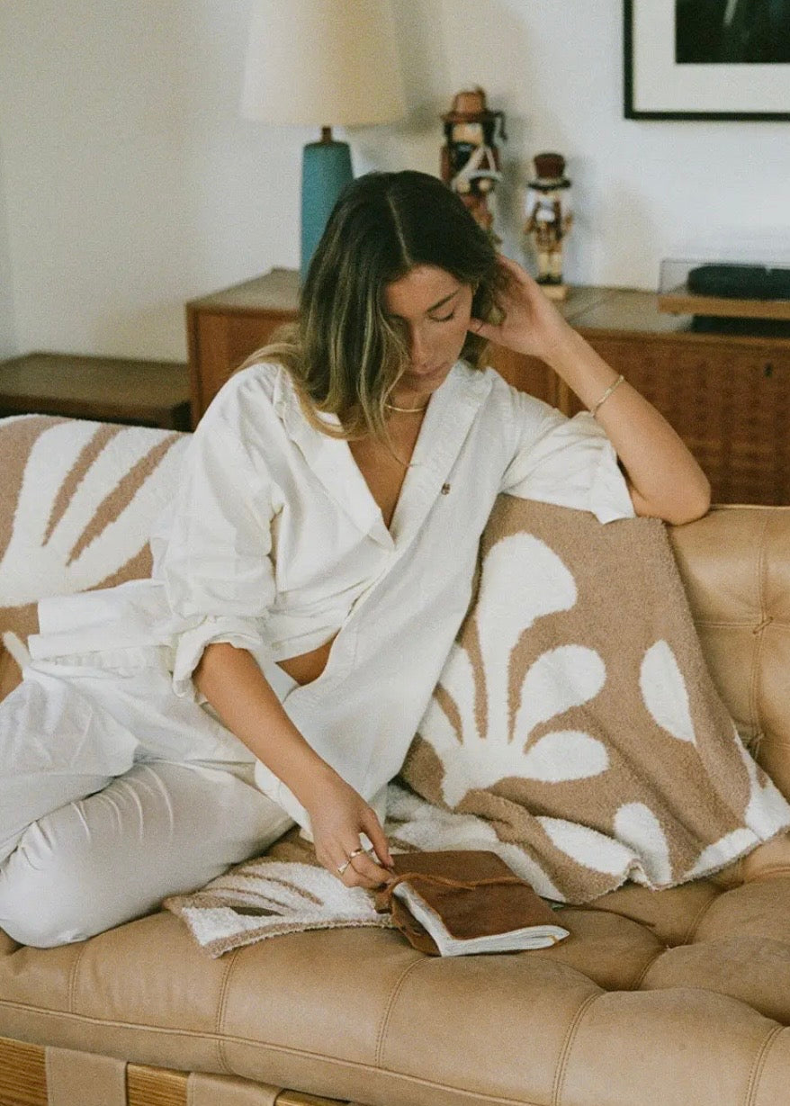 Kingston Plush Knit Throw Blanket | Ty Williams X Slowtide