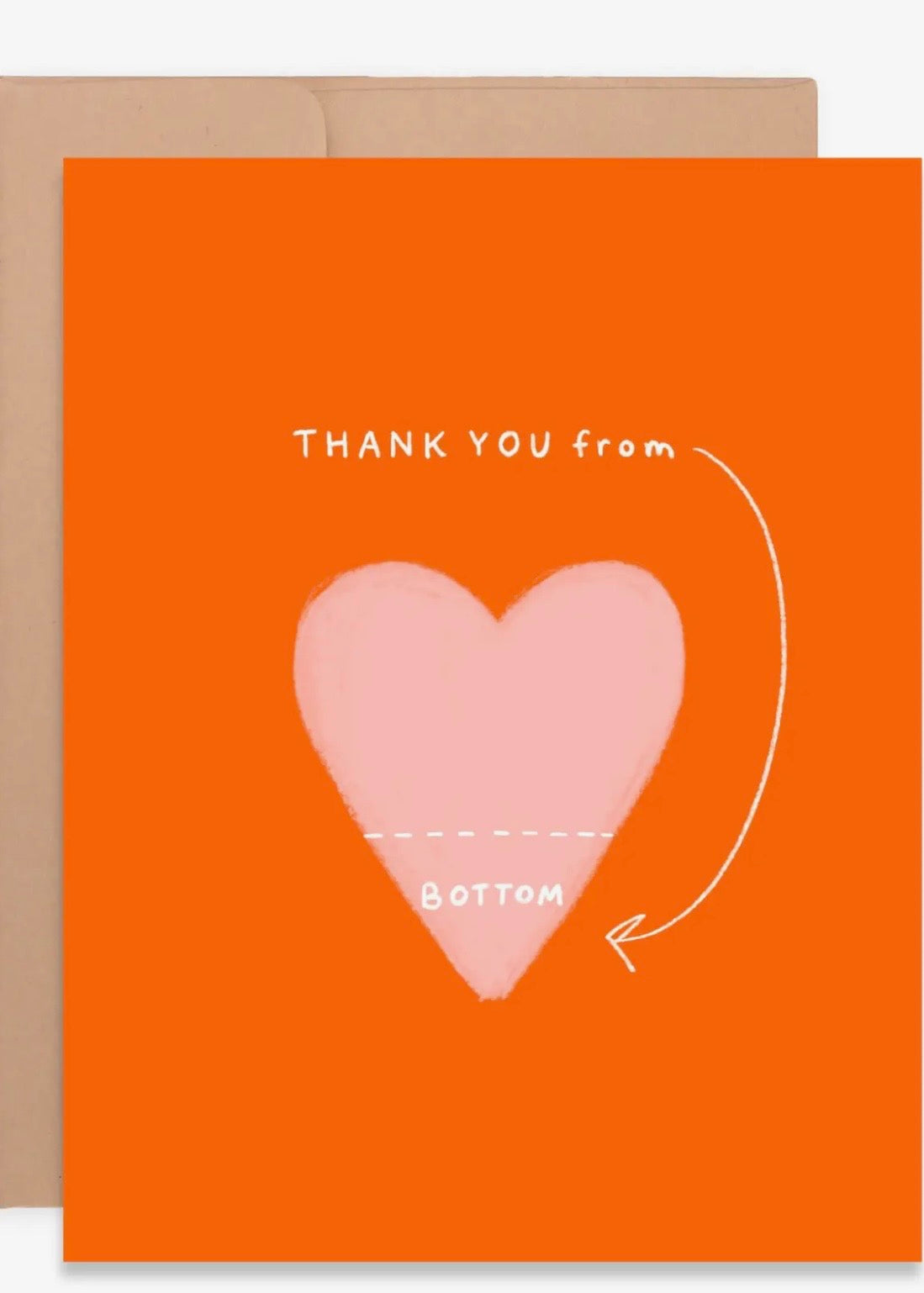 Thank You from the Bottom of my Heart Card