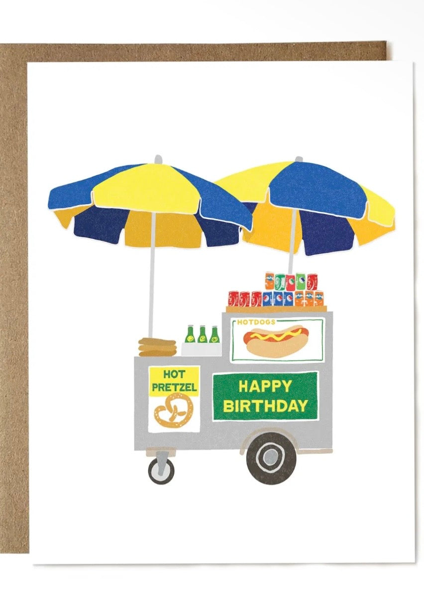 Hot Dog Stand Card