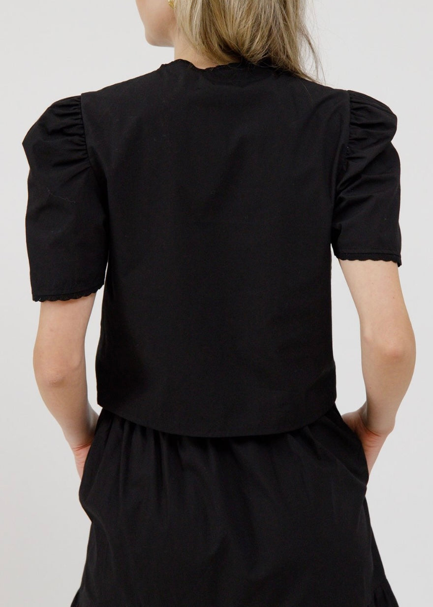 Poplin Tie Button Up