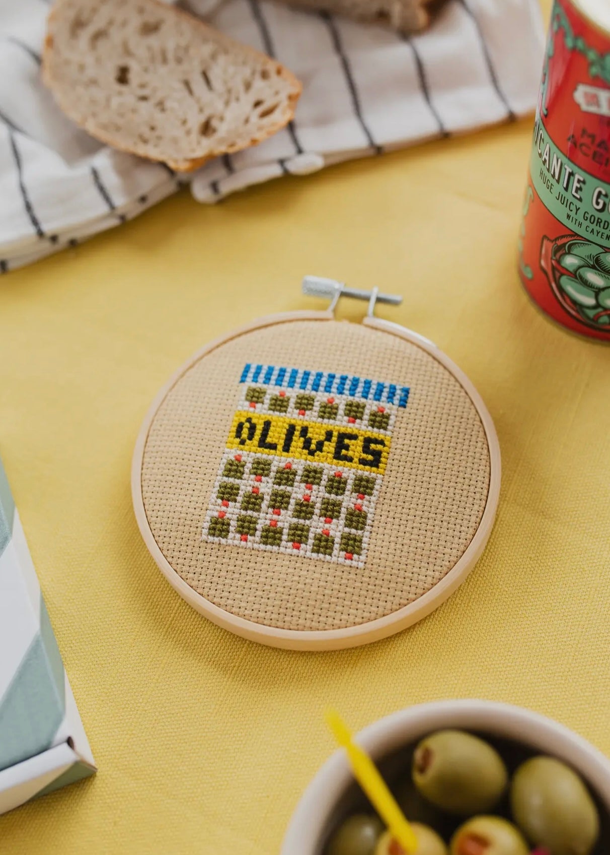 Olives Cross Stitch Kit