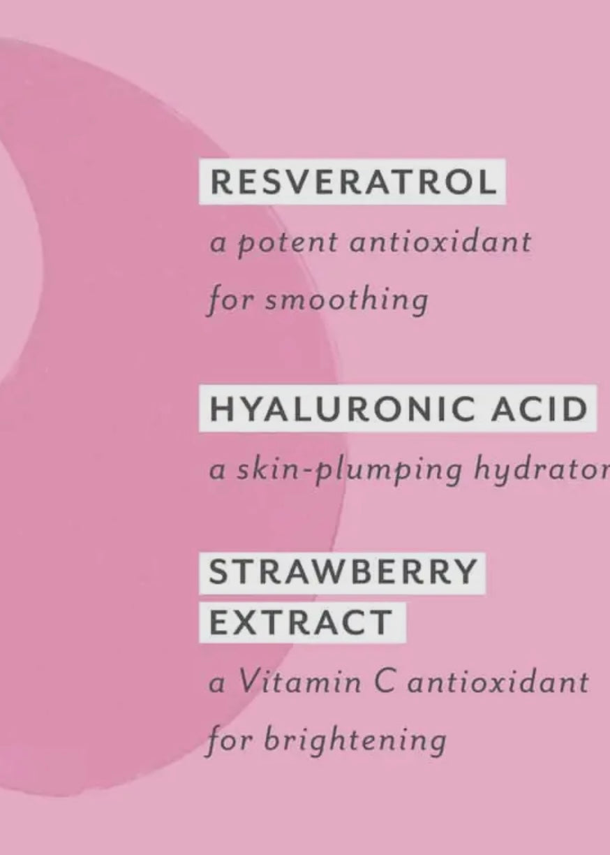 Under Eye Serve Chilled Rosé Hydrating Eye Mask Gels