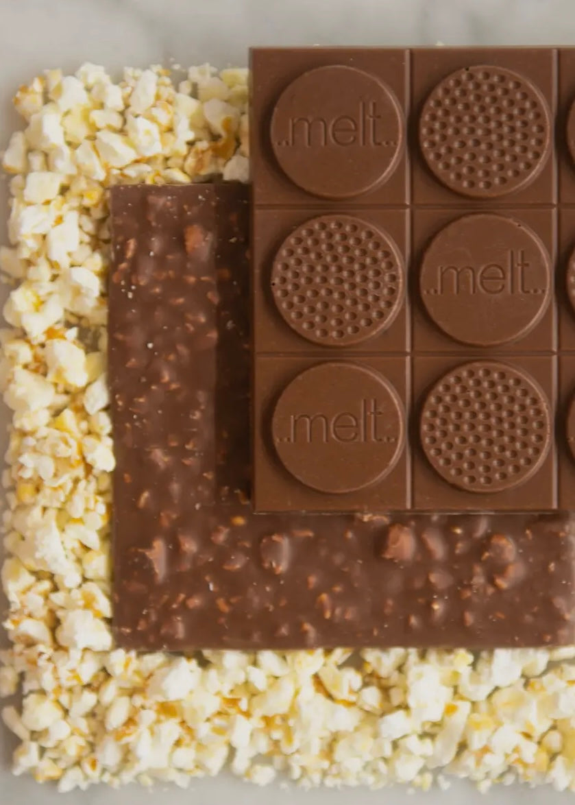 Popcorn Milk Chocolate Bar