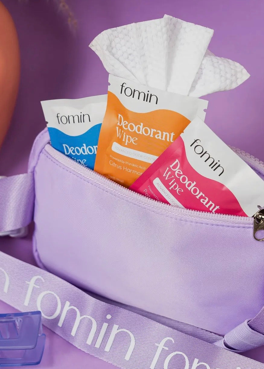 Acidified Deodorant Wipes - Pack of 5