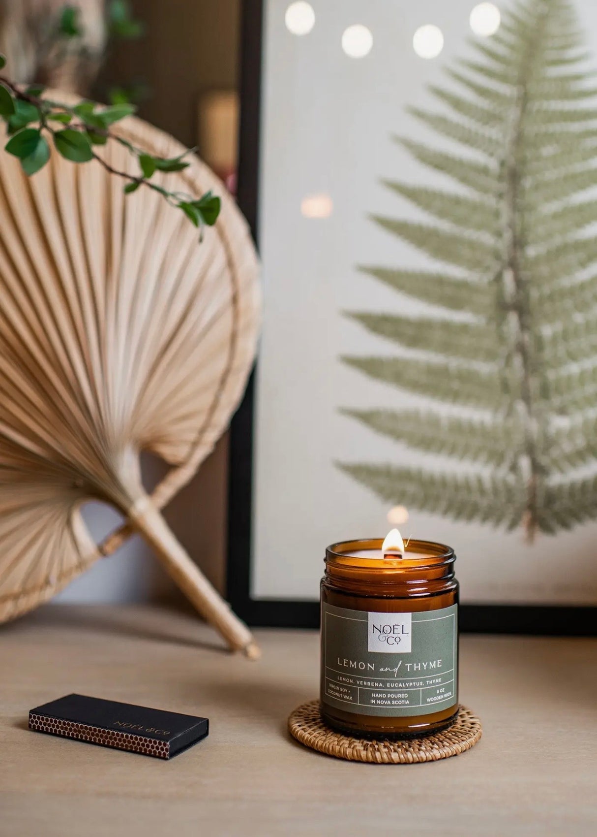 Lemon & Thyme Candle