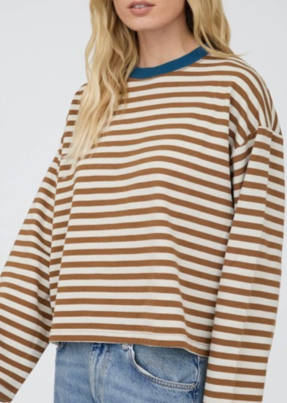 Stevie Stripe Top