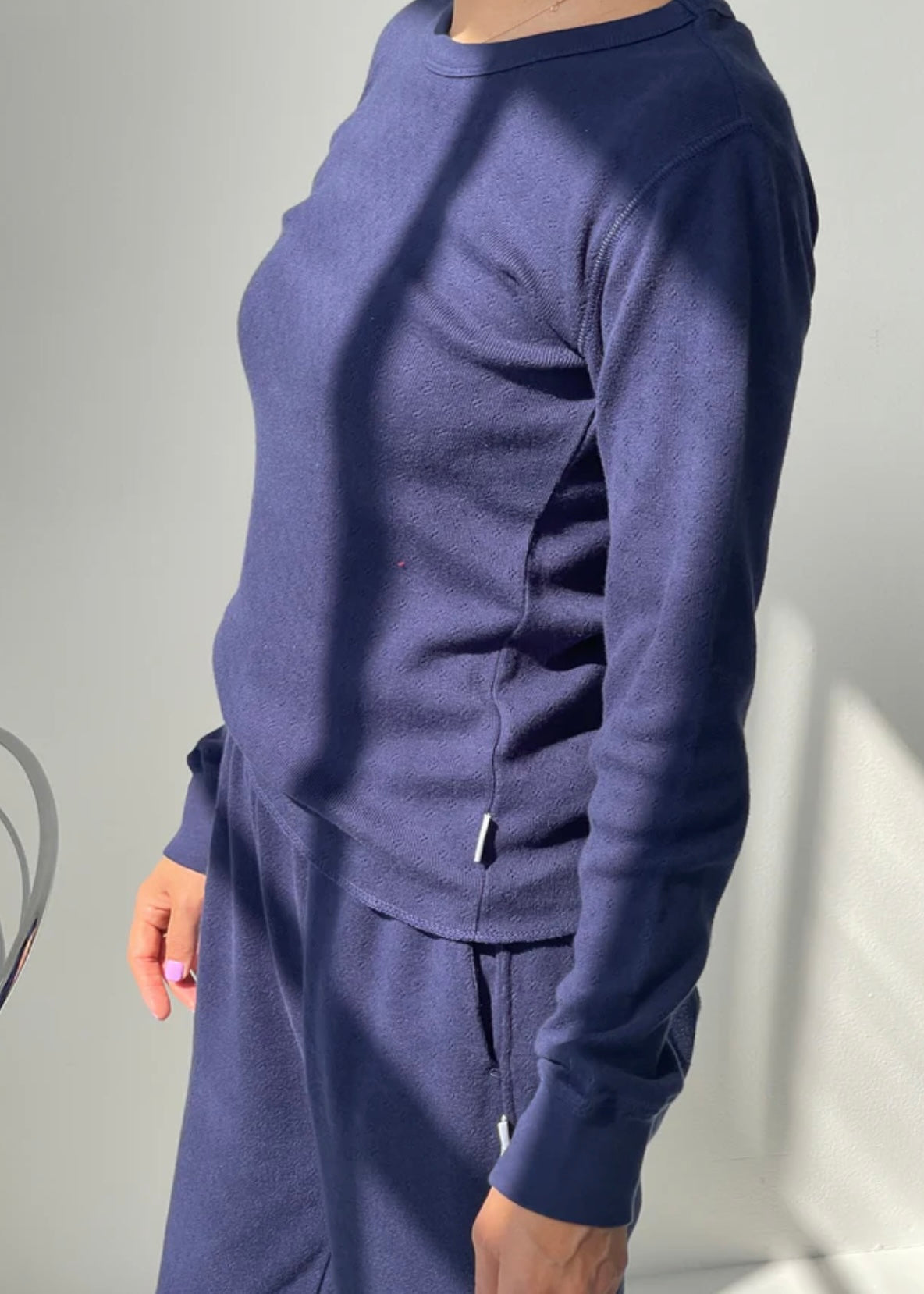 Pointelle Fundamental Tee