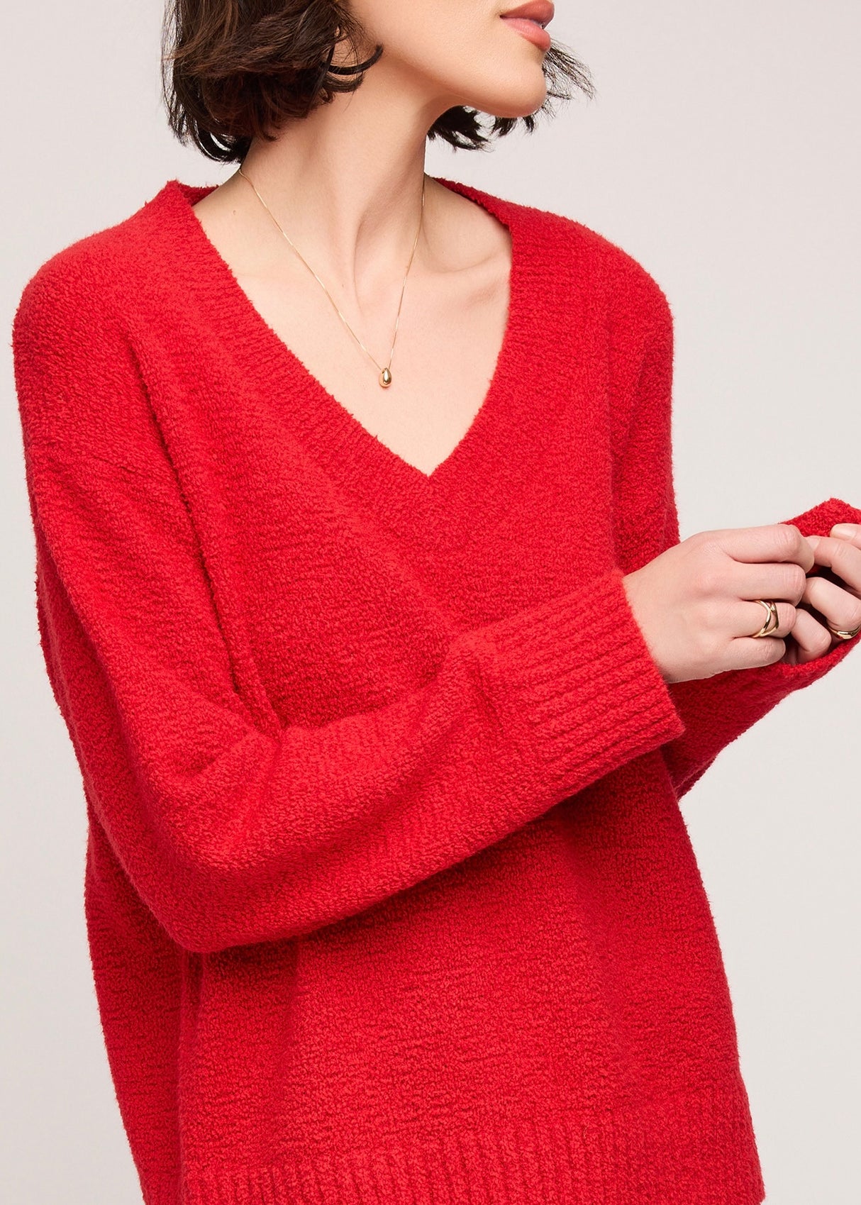 Tilda V-Neck Sweater