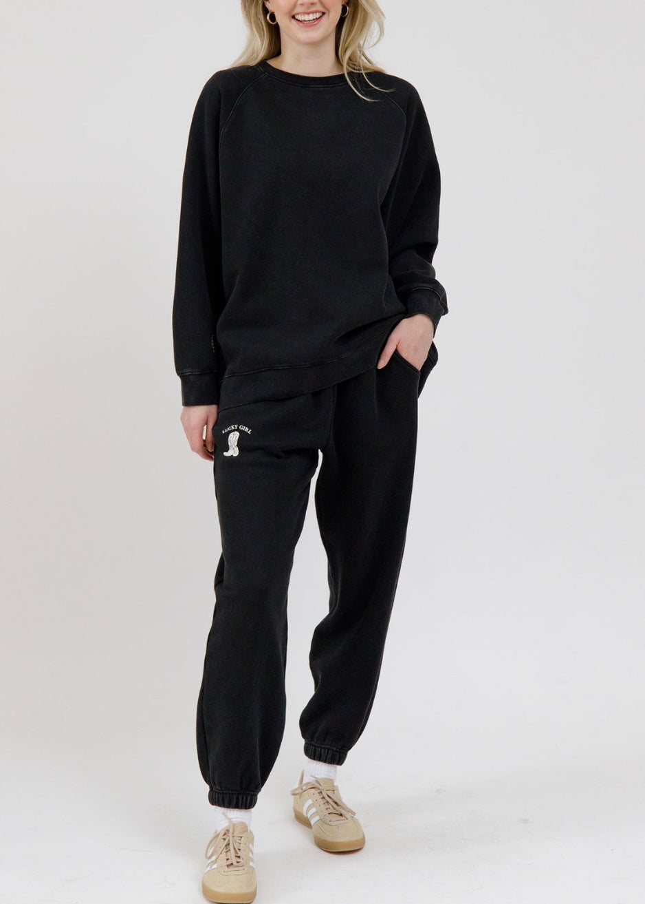 Lucky Girl Oversized Jogger