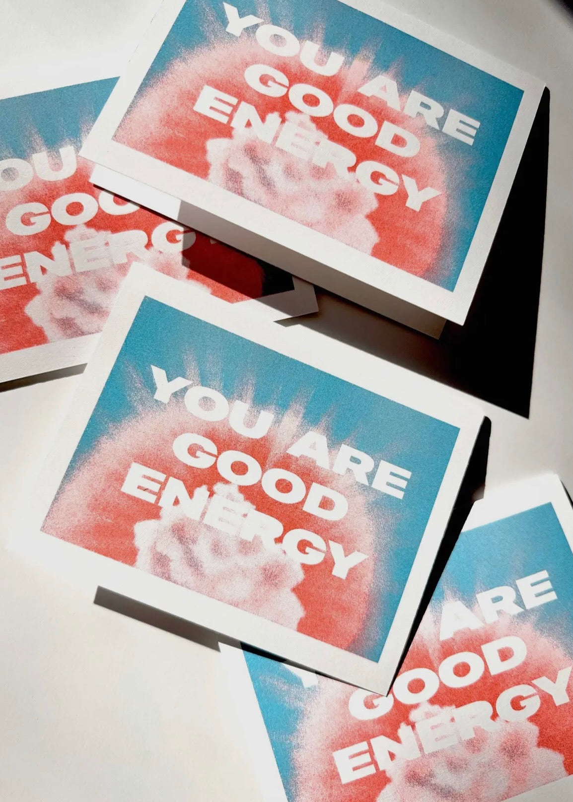 Good Energy Risograph Card