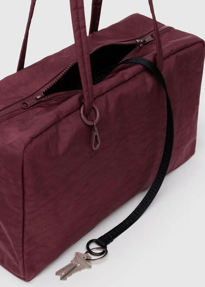 Medium Nylon Bowler Bag