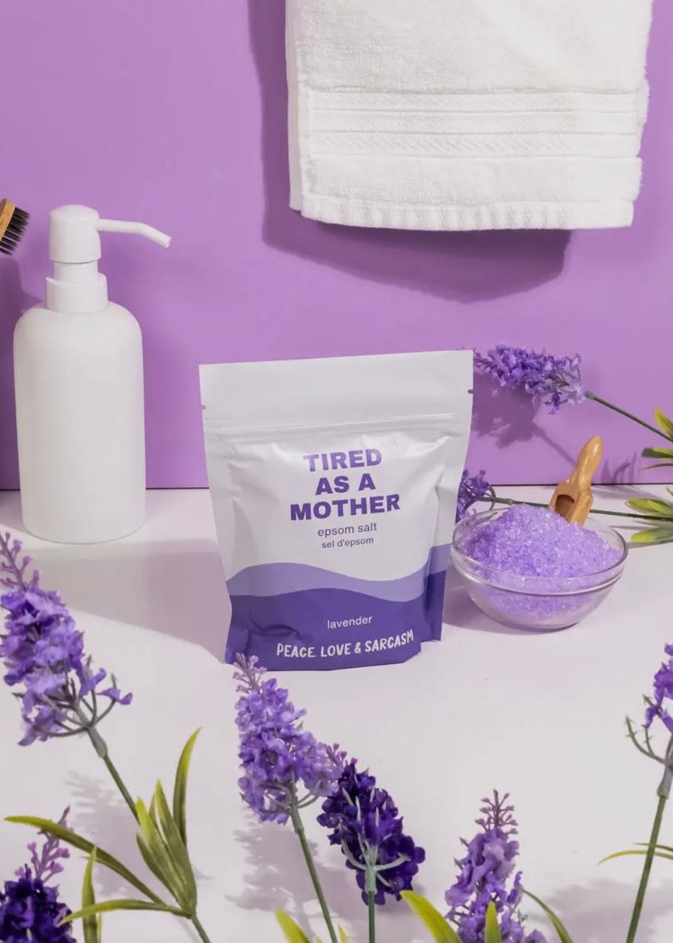 Tired As A Mother Epsom Salt Bath Soak